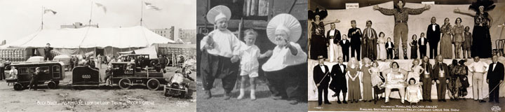 E.J. Kelty circus photographs